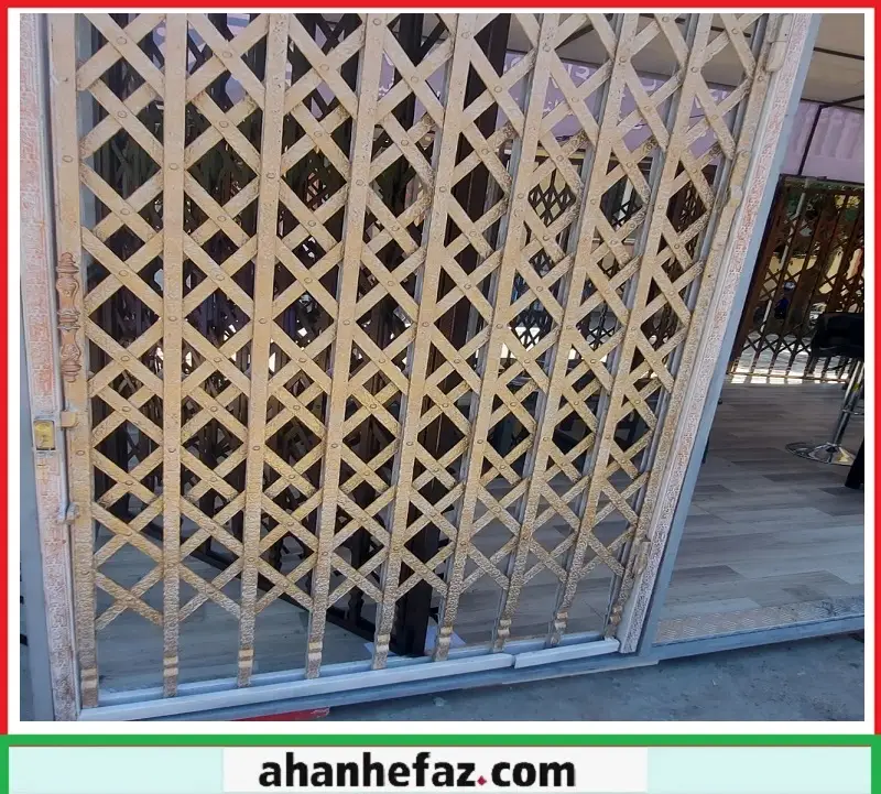درب آکاردئونی عمر مفید درب آکاردئونی آهنی