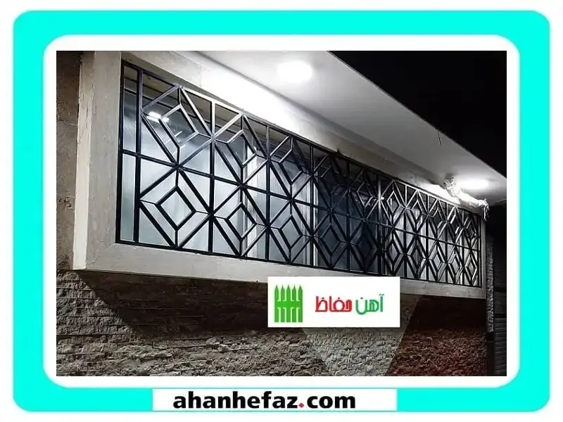 حفاظ پنجره نرده آهنی پنجره ای